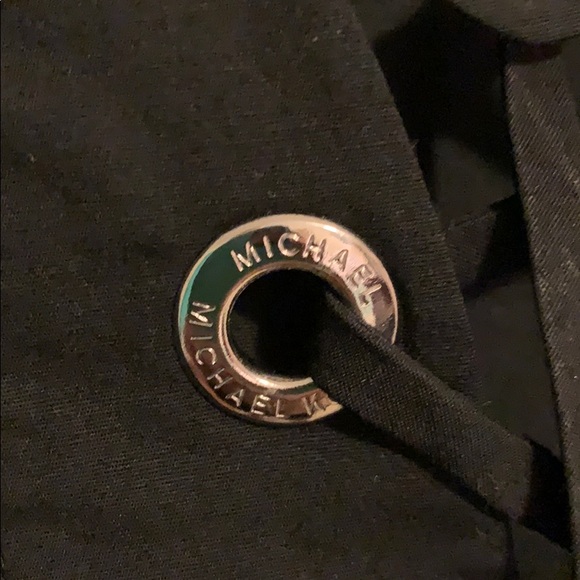 Michael Kors Black Lace-Up Blouse - Picture 5 of 5